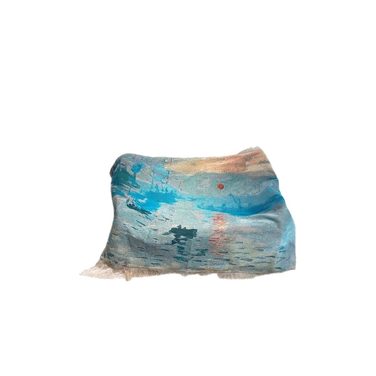 Coperta Arazzo Stile Pittura a Olio per Divano e Decorazione Parete