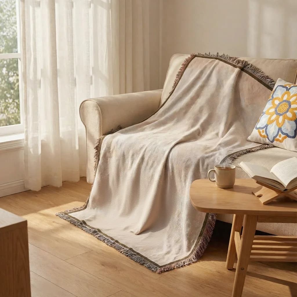 Coperta in tessuto arazzo per divano, letto e decorazione parete