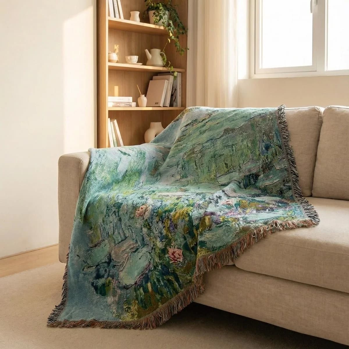 Coperta Arazzo Arte Impressionista per Divano