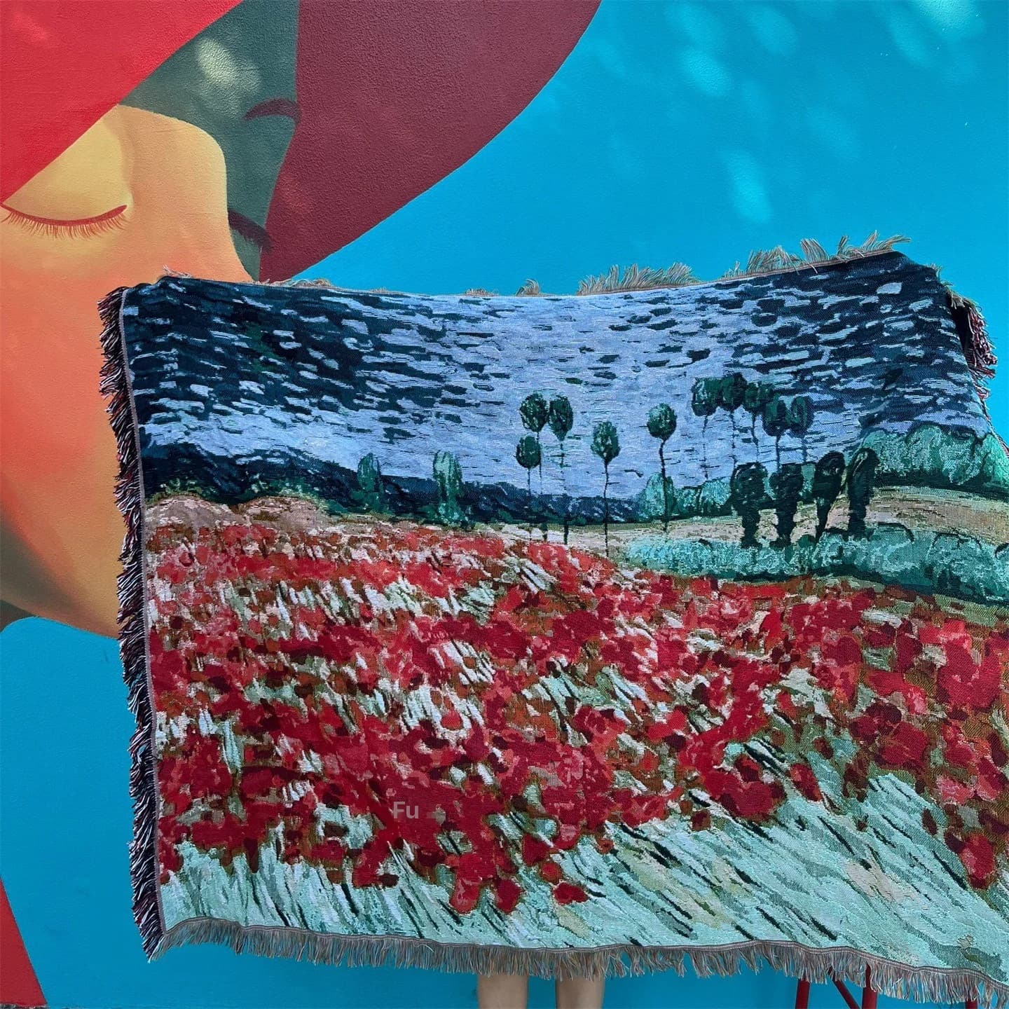 Coperta Arazzo Stampa d'Arte Decorazione da Parete