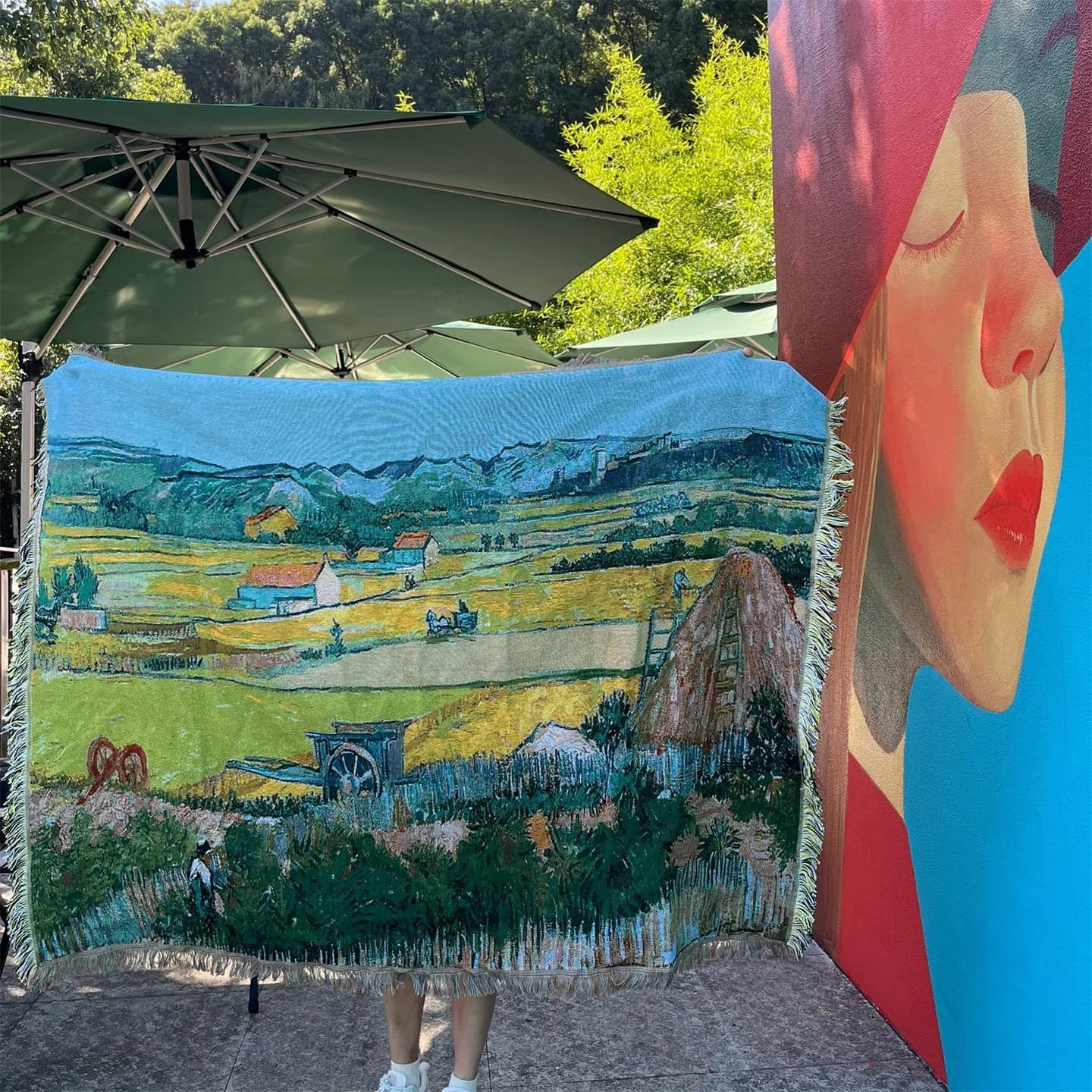 Coperta Arazzo Stampa d'Arte Decorazione da Parete